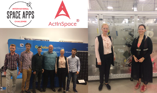 picture for ActInSpace and the Space Apps Challenge