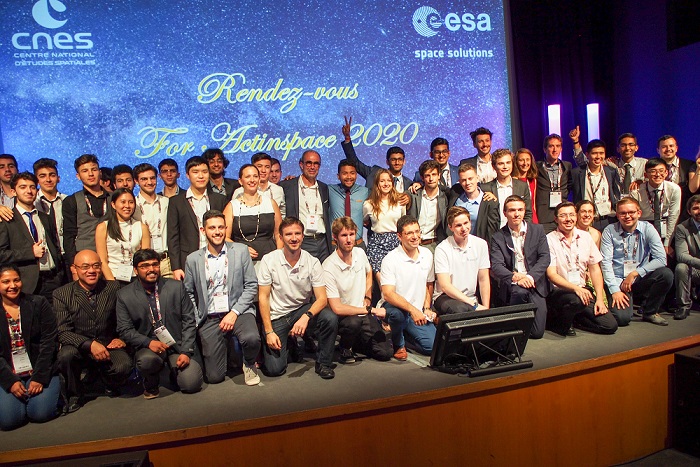 picture for Press release: Winners of the #ActInSpace® 2018 edition